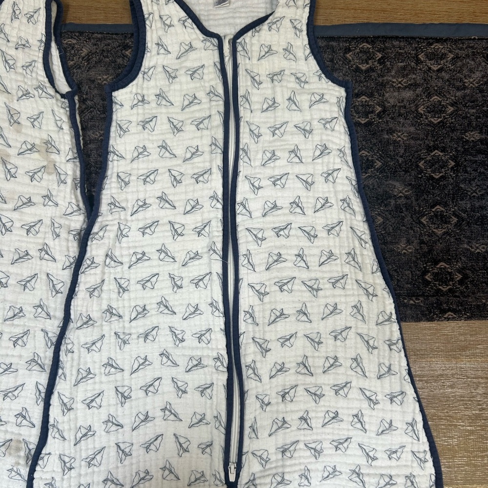 Sleep Sack 12-18m/ Large size (2 of them) Paper Plane Print - Picture 4 of 4